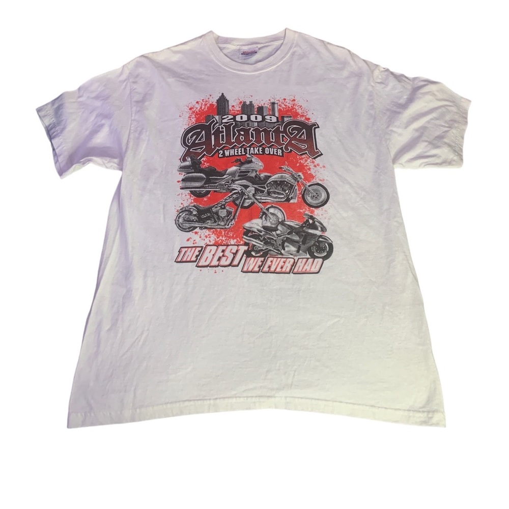 NEW Hanes Heavyweight 2009 Atlanta Vintage Tee